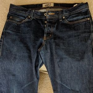 Naked & Famous Weird Guy Dirty Fade Selvedge